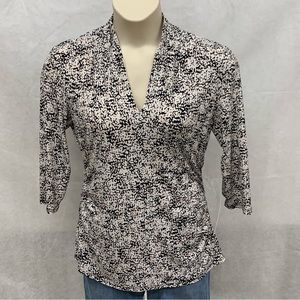 Vince Camuto Black and White Top